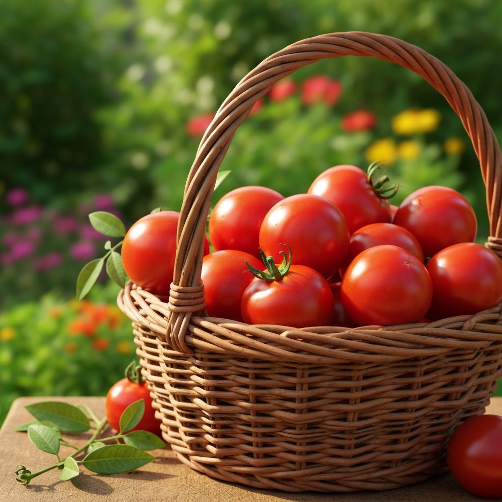 Fresh Stevia Tomatoes