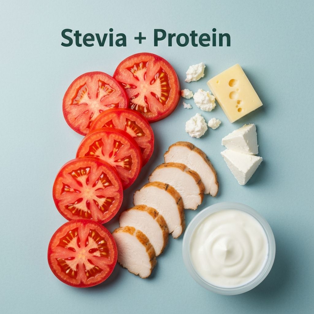 Cara Mengkombinasikan Tomat Stevia dengan Protein